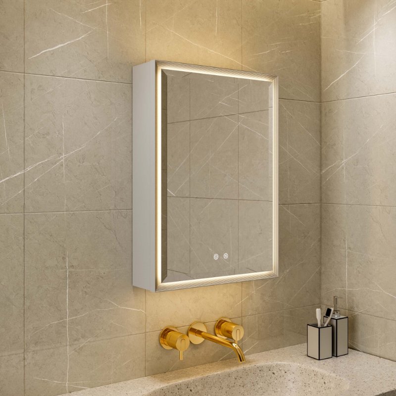 DP7A10-1 LED Bathroom Mirror Cabinet