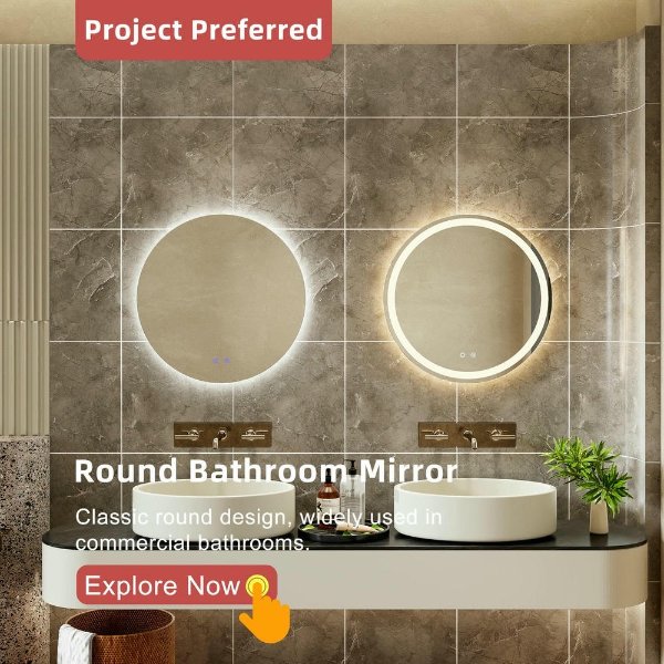 Round Bathroom Mirror manufacturers